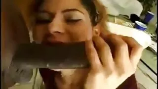 Jauns krievu pāris, liecina orālo baudu Uz webcam